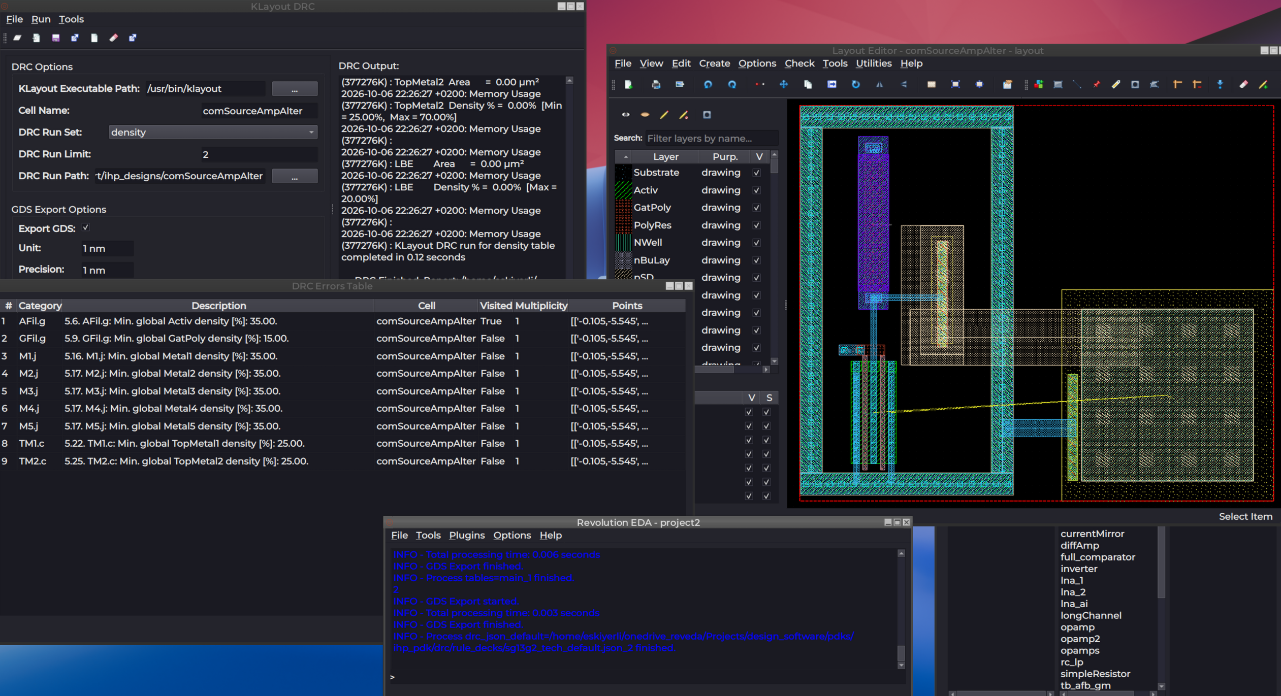 Revolution EDA v1.0.0